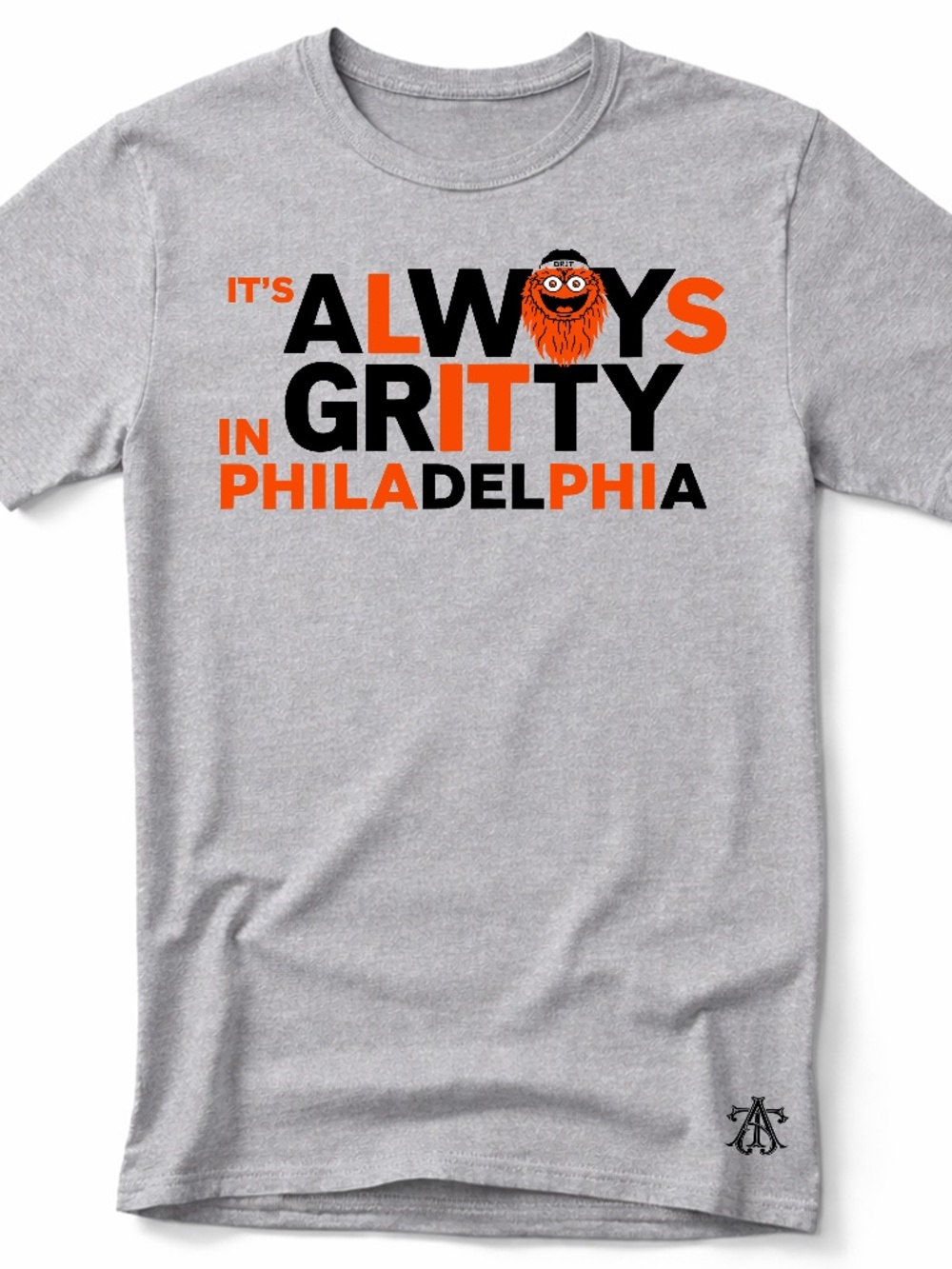IT'S ALWAYS GRITTY IN PHILADELPHIA Hockey themed t-shirt | Adult & Youth Sizes